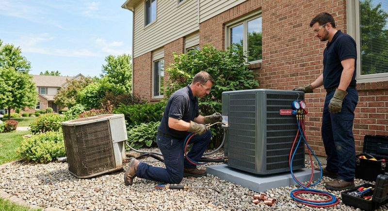 Central Air Unit Replacement in Monmouth County, NJ