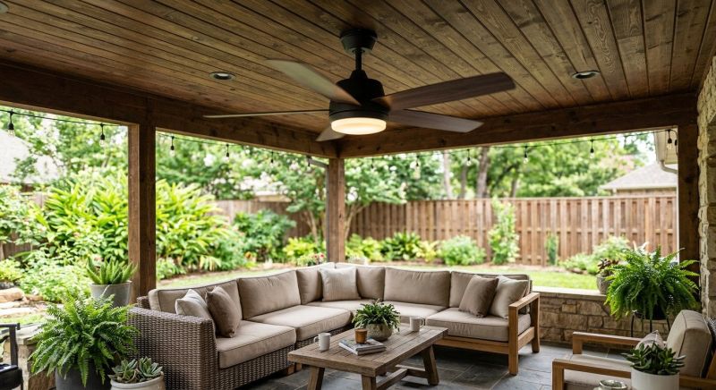 Exterior Fan Installation in Overland Park, KS
