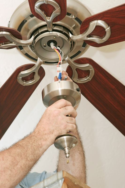 Hanging Fan Installation in Overland Park, KS